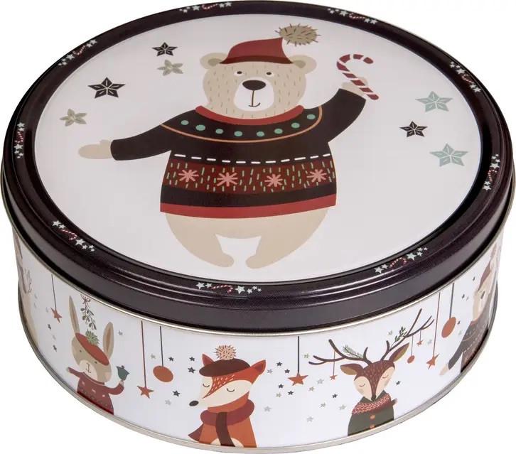 Печенье Jacobsens Bakery Christmas Collection Winter Woodlan Медведь 454 г