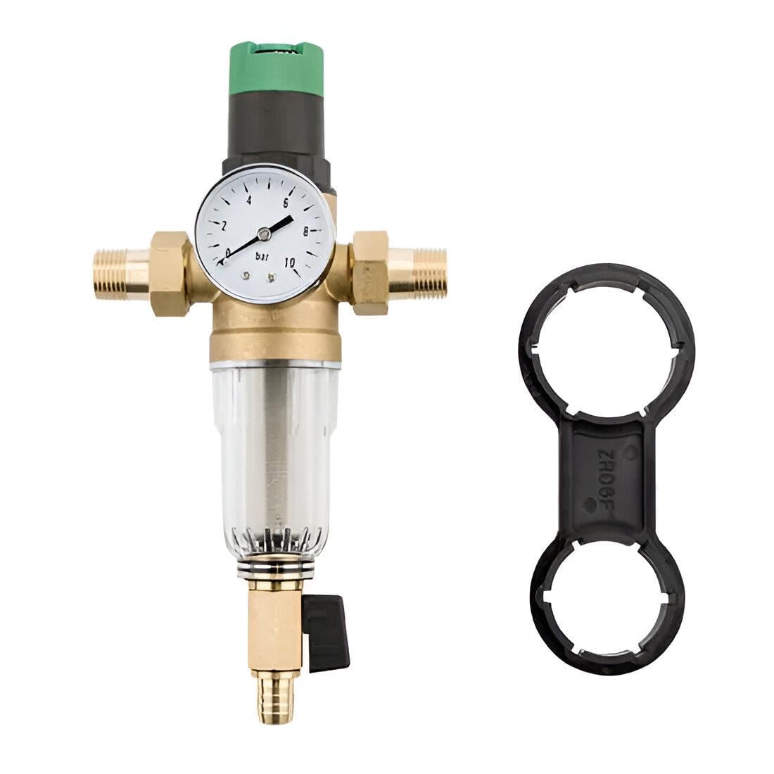 Фильтр промывной Karro KR8800 3/4" с редуктором давления/ключом (SQ-1012843)