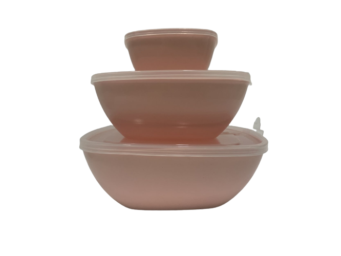 Набор контейнеров Empire Pear EM2634 0,3/1,2/1,7 л с крышкой и клапаном (ffe714cc)