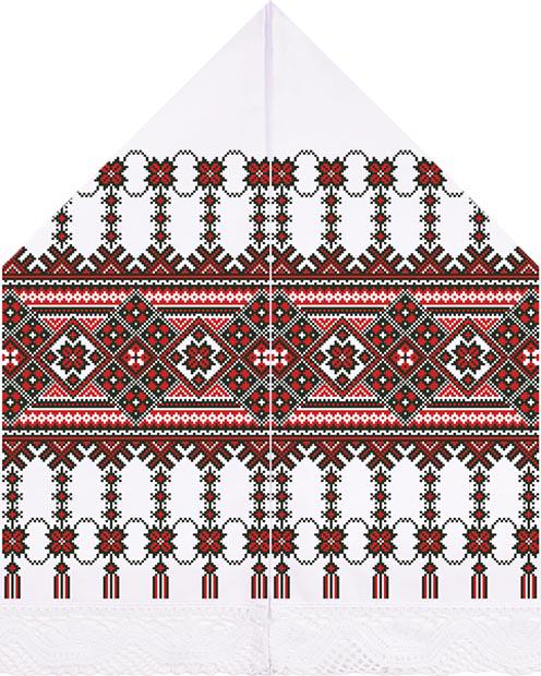 Схема Рушник для свадебных икон для вышивки бисером и нитями на атласной ткани (ТР481ан3099)