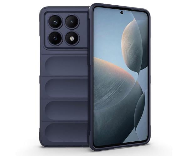 Чохол - накладка Ricco Phantom Shield для Xiaomi Poco X6 Pro / Redmi K70E із захистом при падінні Темно-синій - фото 1