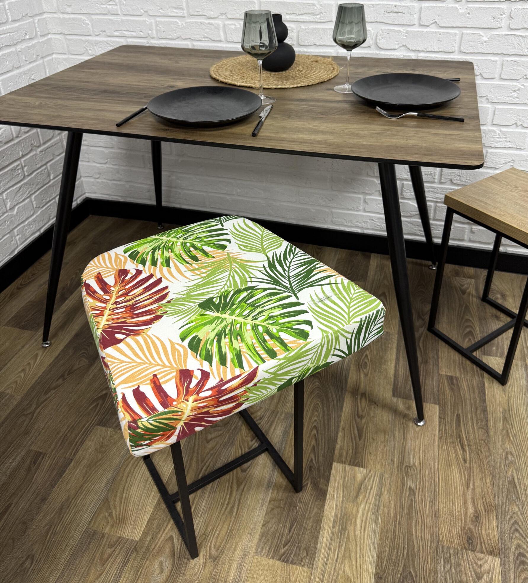 Сиденье Comfort Home Tropical leave на стул панама 40х40х3 см