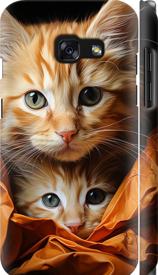 Чехол на Samsung Galaxy A3 (2017) Котики 2 (5664m-443-42517)
