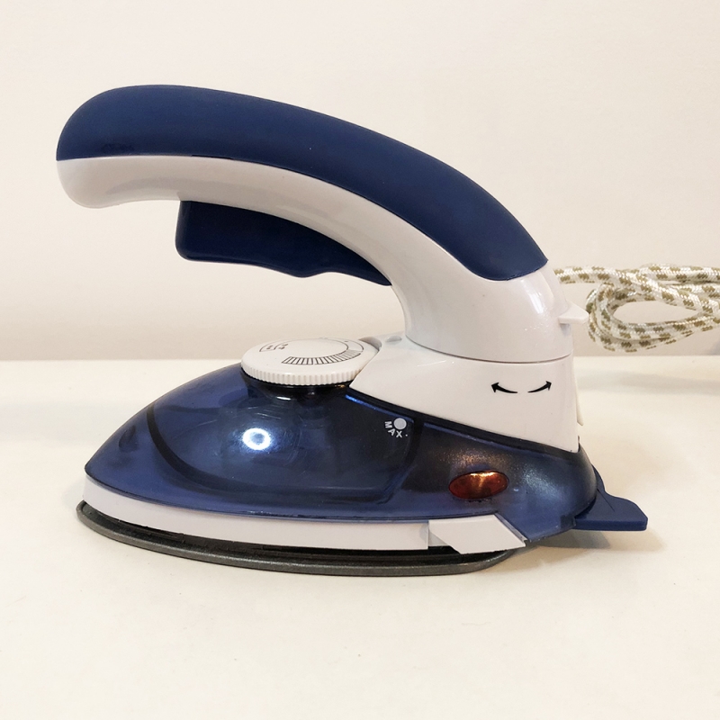 Відпарювач Mini Steam Iron HT-558B 1000 W Блакитний (tf4323) - фото 8