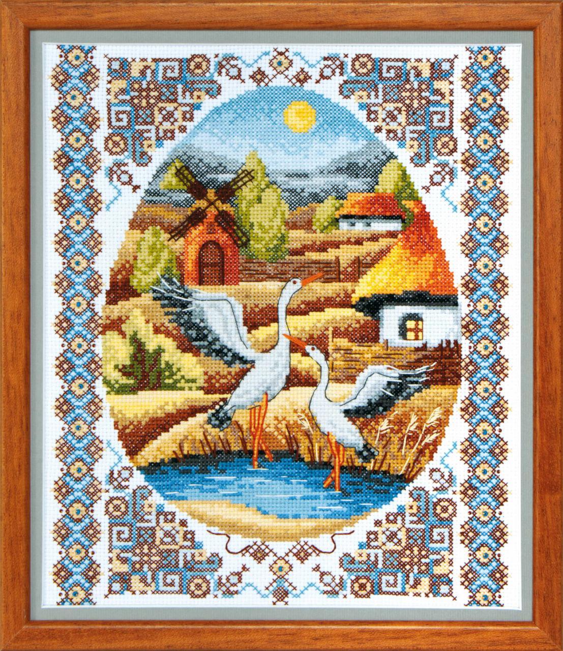 Набор для вышивания крестом Crystal Art На заливных лугах (ВТ-011)