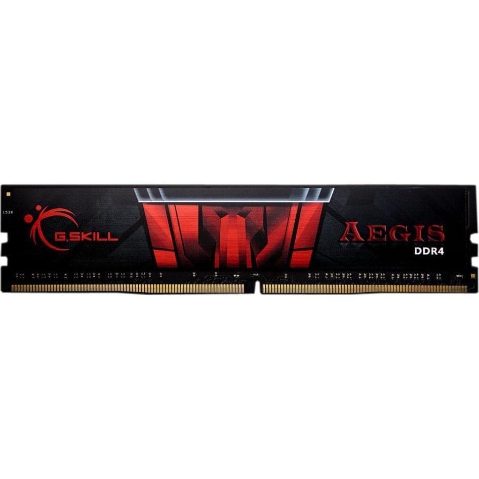 Оперативная память G.Skill Aegis DIMM 16 Гб DDR4 3000 МГц CL16 Черно-красный (F4-3000C16S-16GISB)