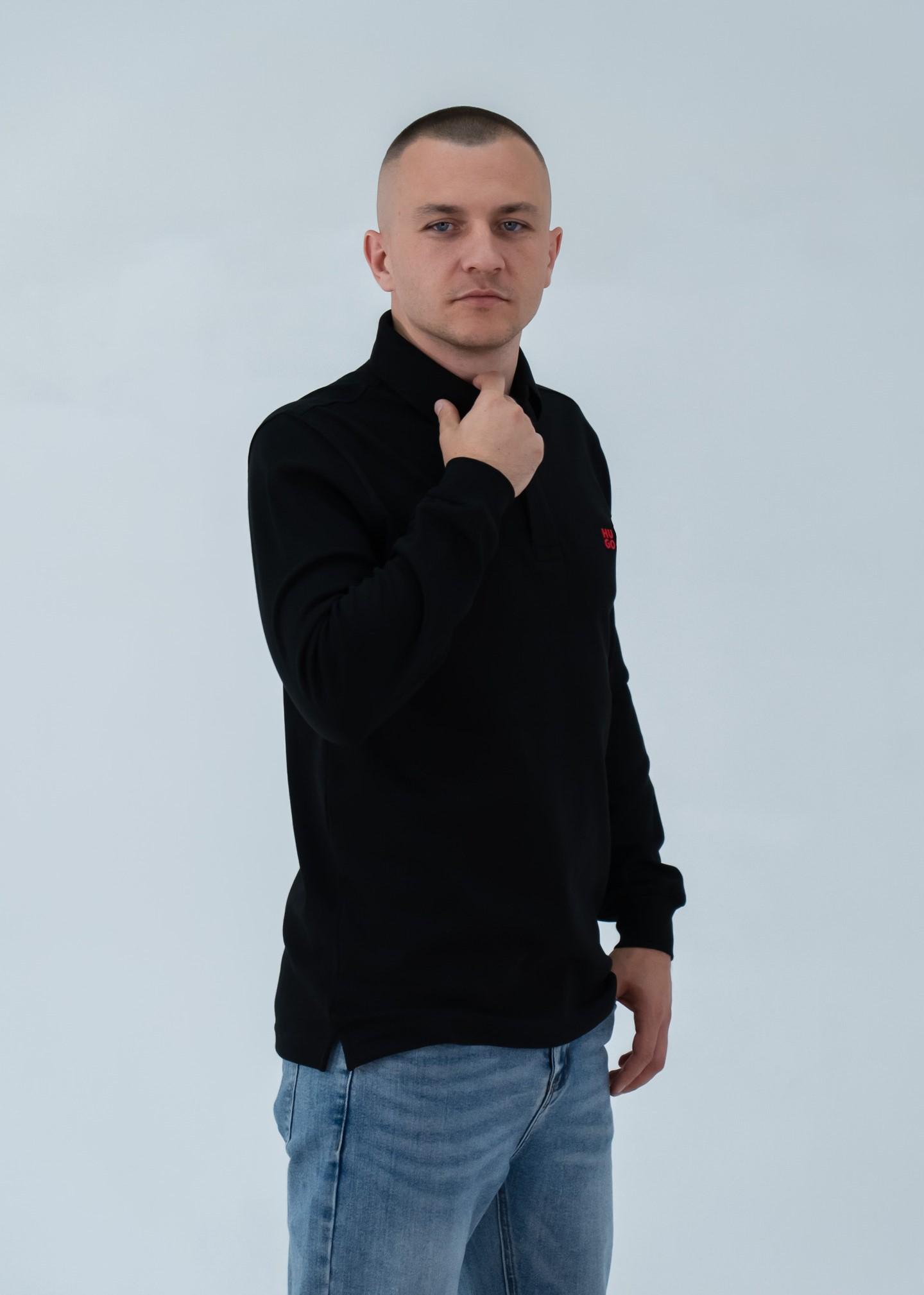 Поло мужское Hugo Boss Interlock HB-15833BL 3XL (21049599) - фото 2