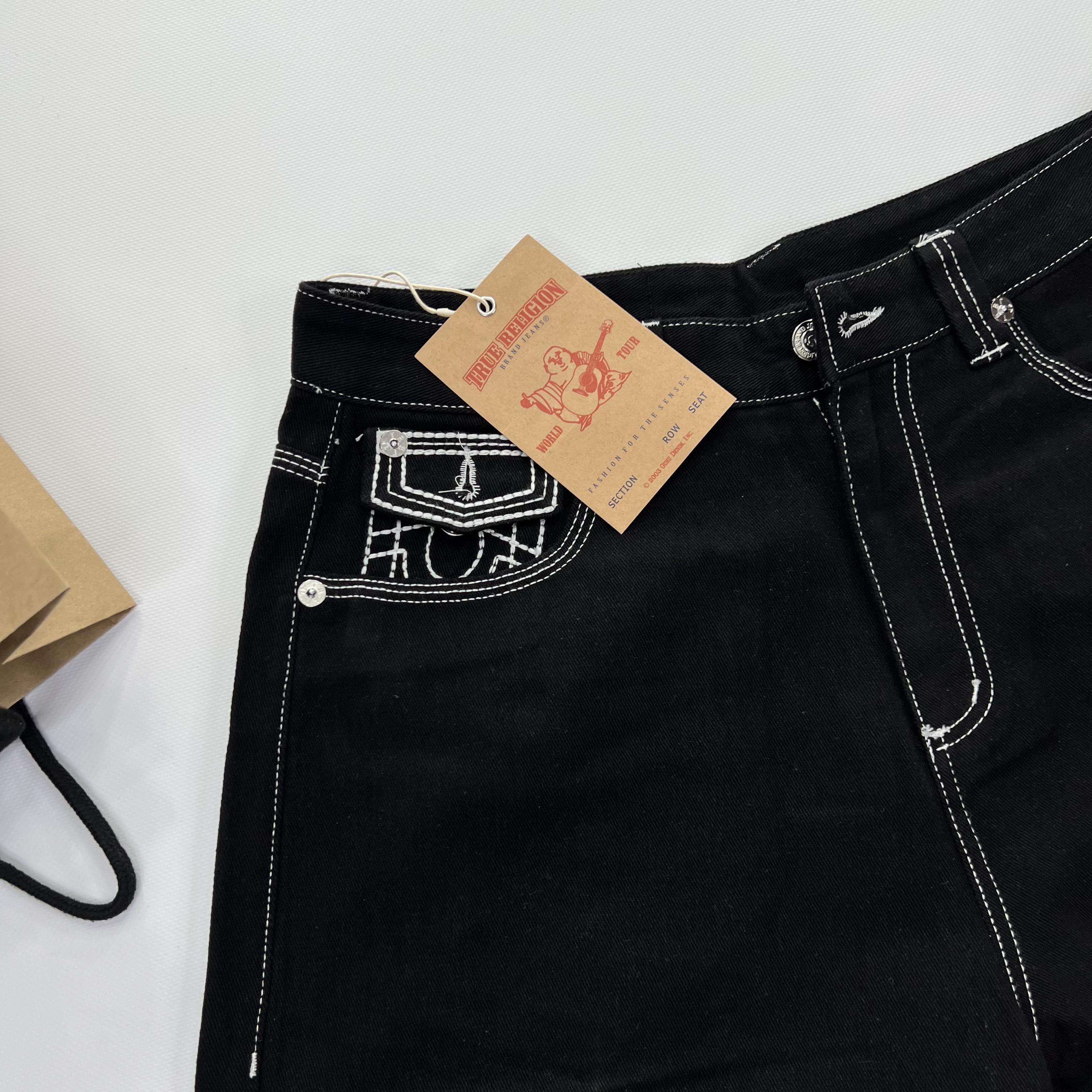 ᐉ Брюки True Religion jeans rap pants baggy y2k sk8 XS (35017521