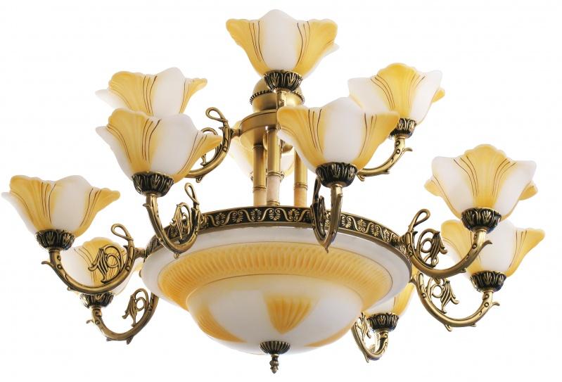 Люстра прованс велика Brille BKL-006S/17 для холу