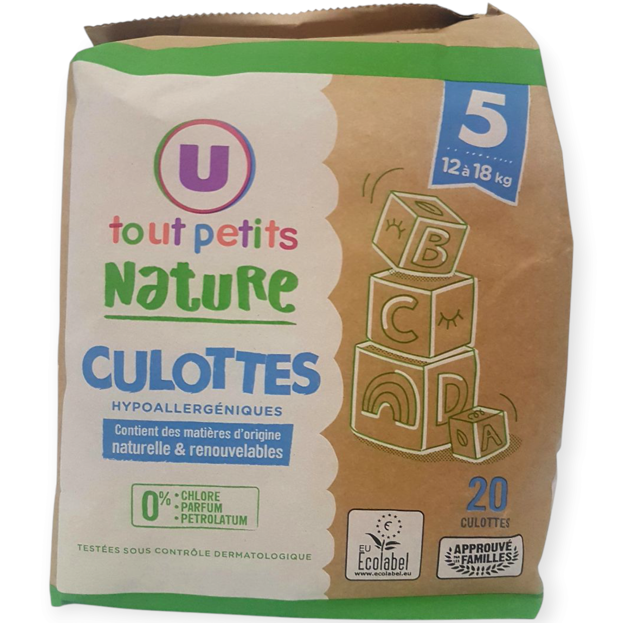 Підгузки-трусики еко U Tout Petits 5 nature (2524872367) Підгузки-трусики еко U Tout Petits 5 nature (2524872367)