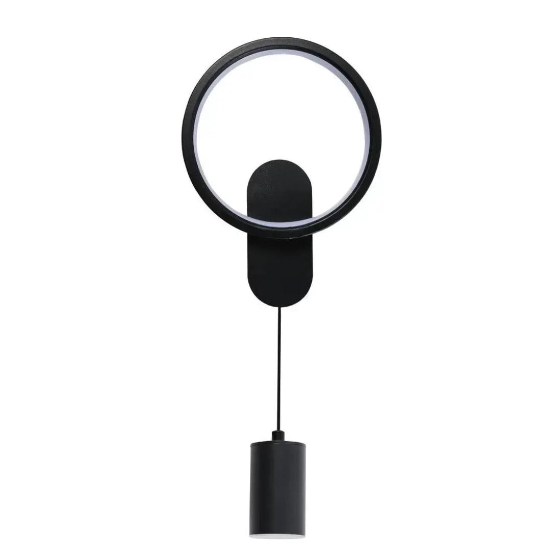 Бра світлодіодне Valeso 30W з підвісним розсіювачем 3000-6500K Чорний (G ph099 BK)