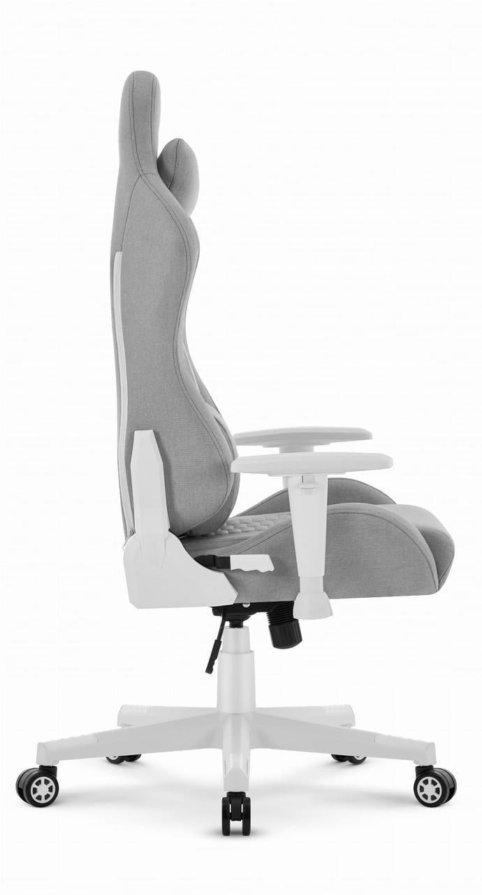 Компьютерное кресло Hell's HC-2000 ткань Grey-White (5907196011665) - фото 3 Компьютерное кресло Hell's HC-2000 ткань Grey-White (5907196011665) - фото 3