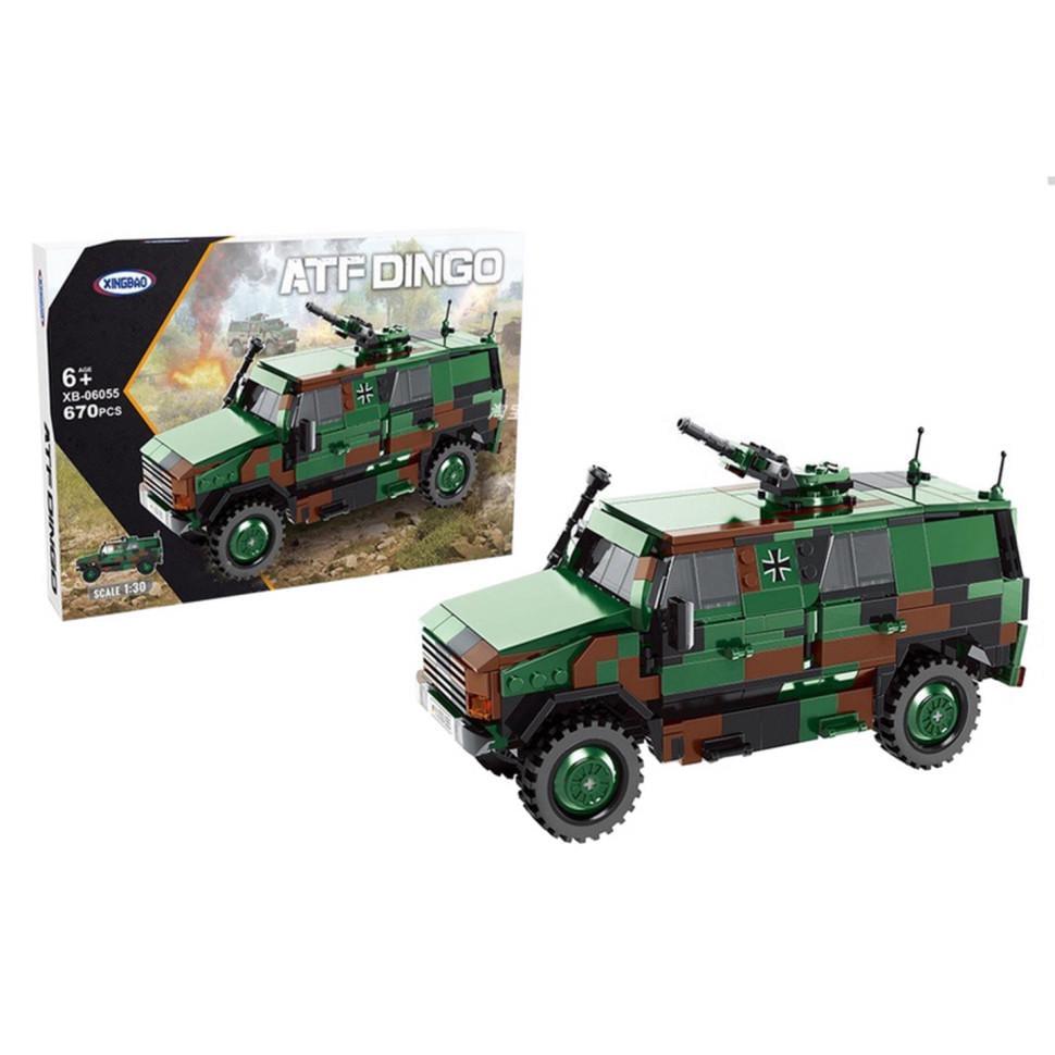 Конструктор Бронетранспортер Dingo XB-06055 670 деталей (RLT29056)