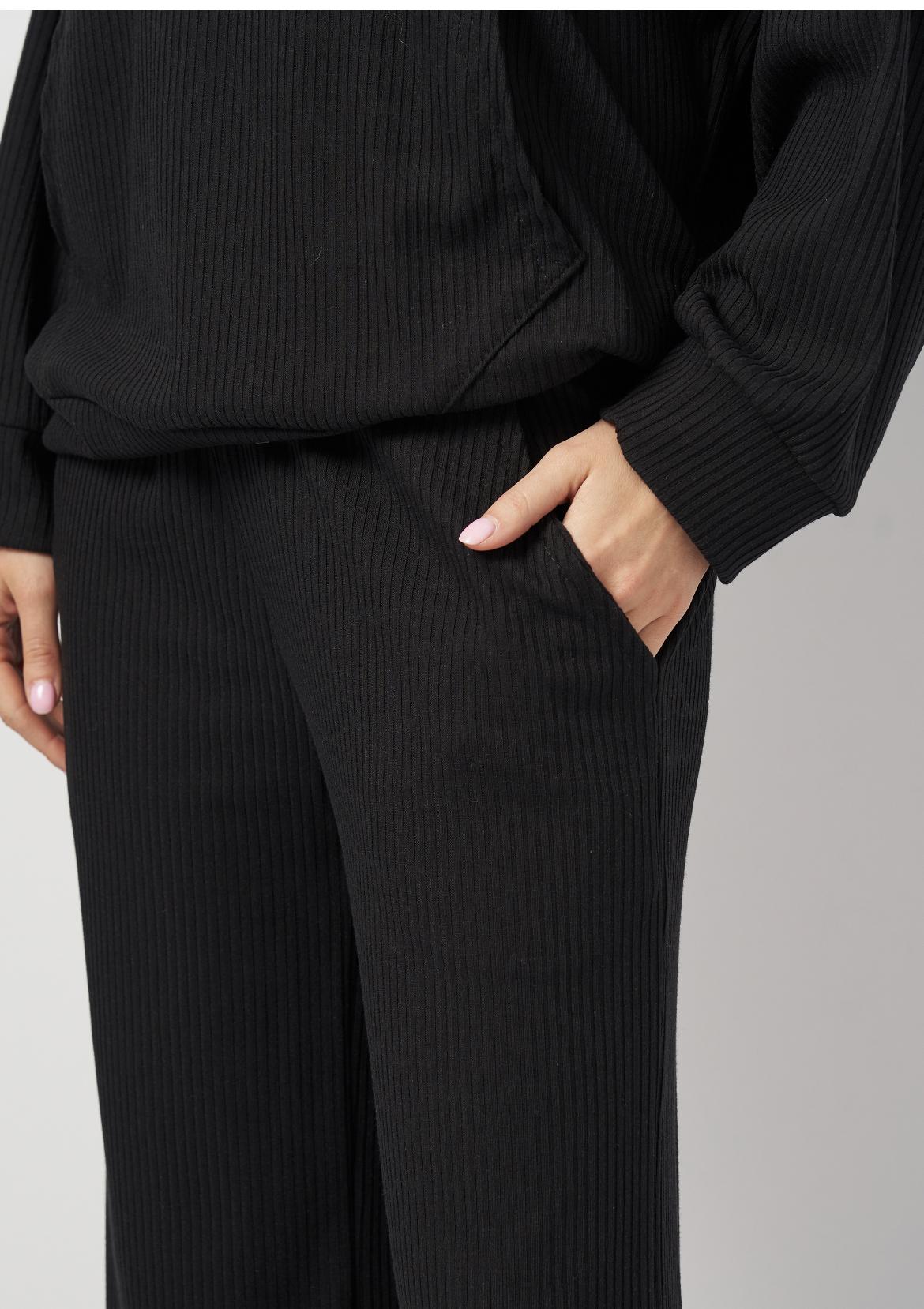 Костюм в рубчик женский лали р. 54 Черный (2285640784) - фото 4 Костюм в рубчик женский лали р. 54 Черный (2285640784) - фото 4