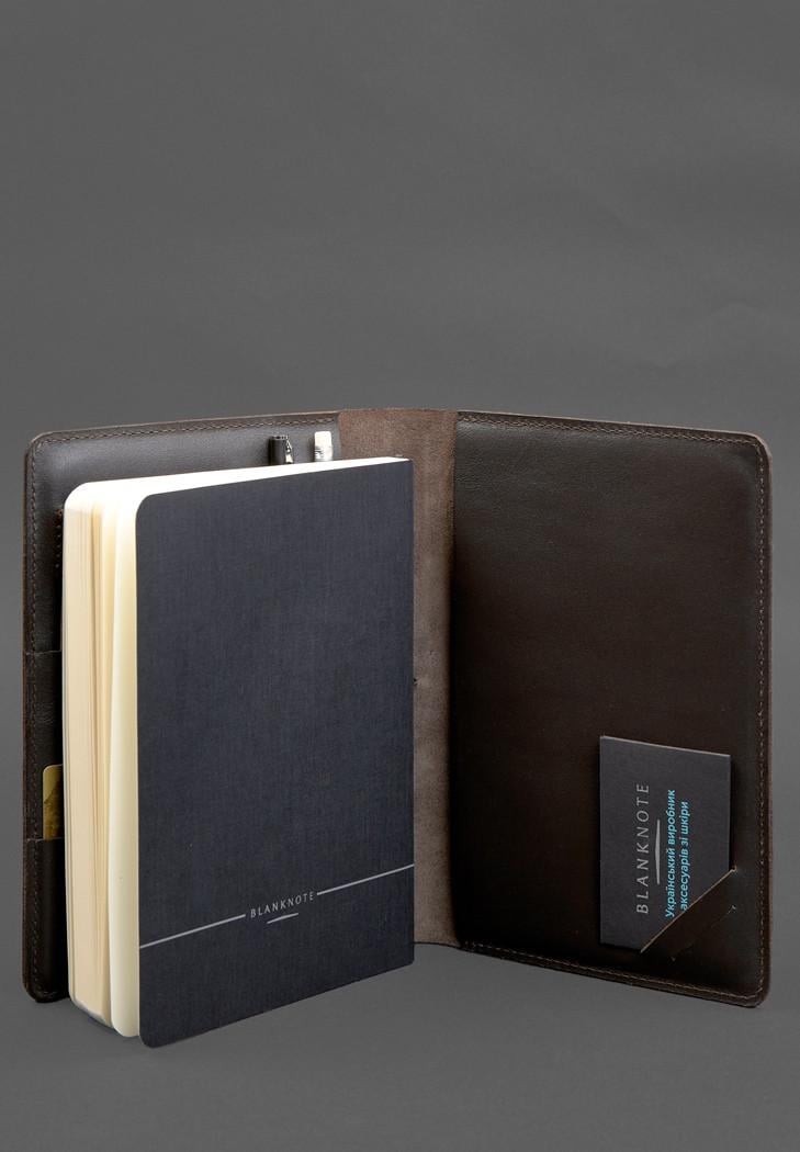 Блокнот шкіряний Софт-бук 9.4 А5 Коричневий (A-028764) - фото 9 Блокнот шкіряний Софт-бук 9.4 А5 Коричневий (A-028764) - фото 9
