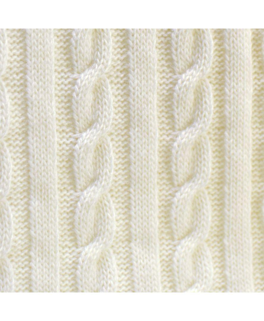 Плед SOFT косы 008 220х240 см Молочный (013909) - фото 2 Плед SOFT косы 008 220х240 см Молочный (013909) - фото 2