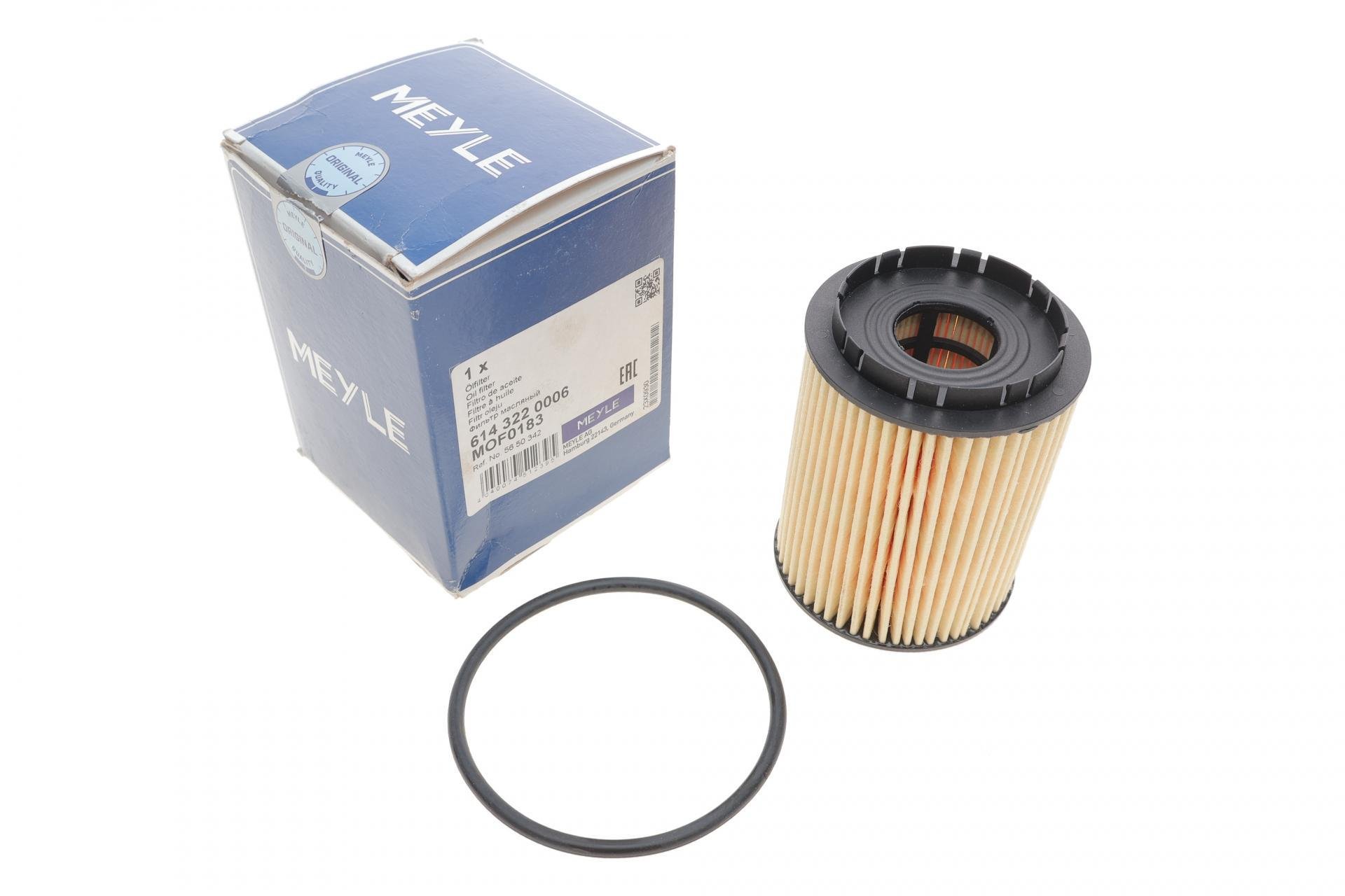 Фільтр масляний Meyle для Opel Astra H/Combo/Corsa C/D/E/Fiat Doblo/Fiorino 1,3JTD/CDTI 04- (614 322 0006)