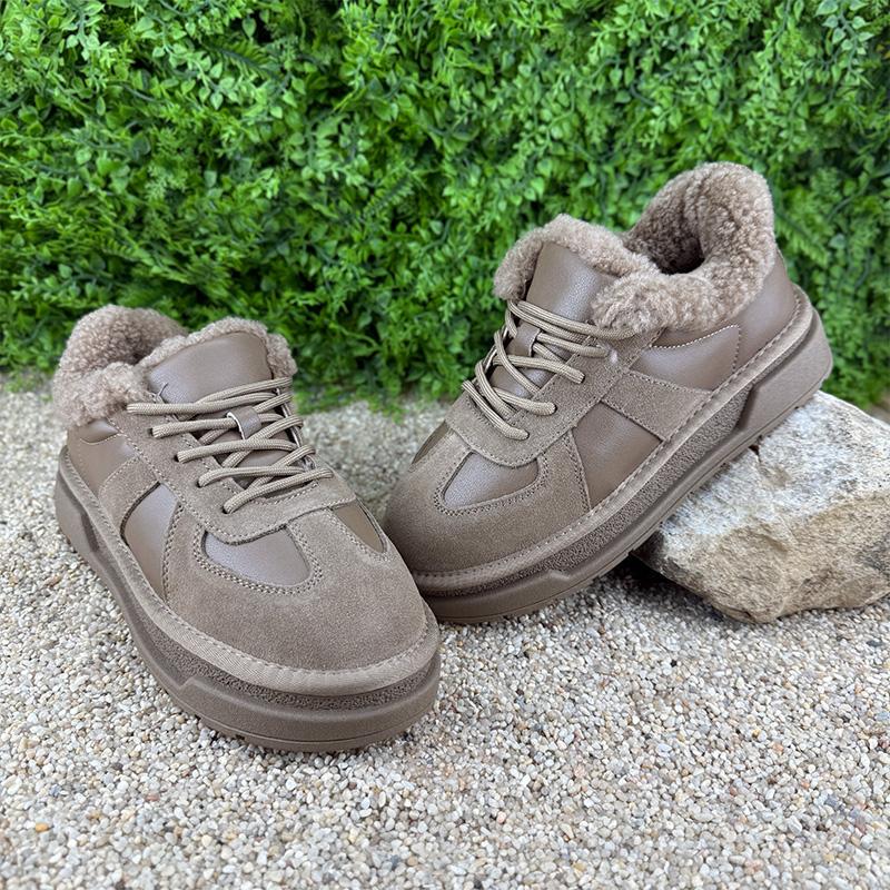 Кеди жіночі замшеві на шнурівці Е-006016-20 p. 40 25 см Коричневий (117218114)