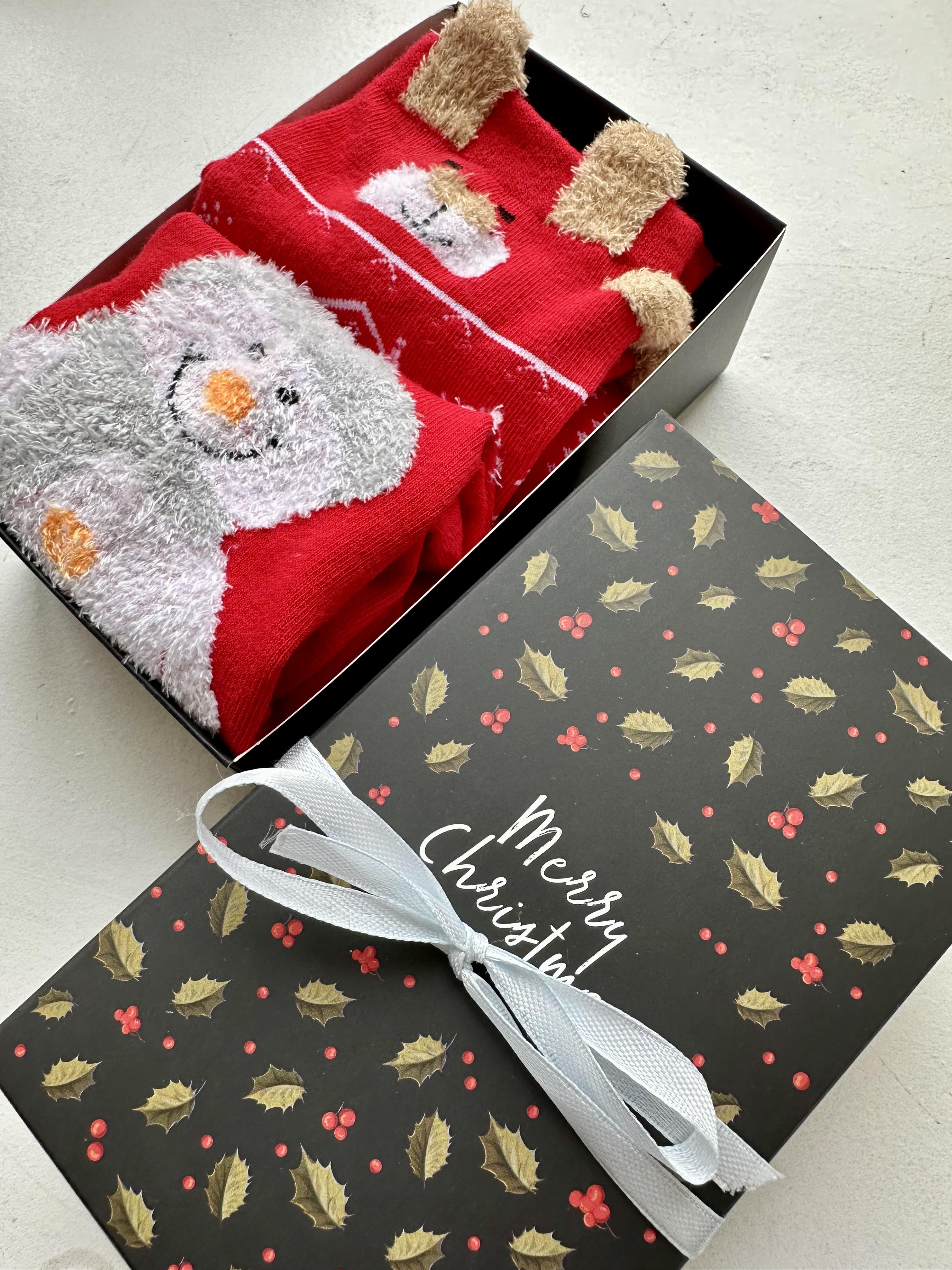 Набір подарунковий з новорічними шкарпетками (13532681) - фото 7 Набір подарунковий з новорічними шкарпетками (13532681) - фото 7