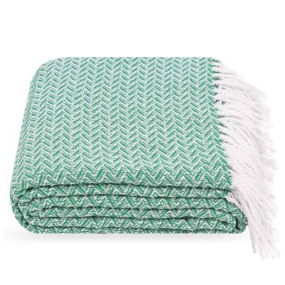 Плед орбіта 140х200 см Зелений - фото 1 Плед орбіта 140х200 см Зелений - фото 1