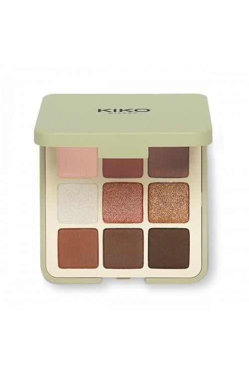 Палітра тіней Kiko Milano GREEN ME Eyeshadow Palette 101 Cool Spice (001372)