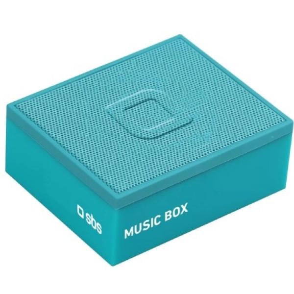 Портативная колонка SBS Music Box TTSQUARESPEAKERBTLB Blue