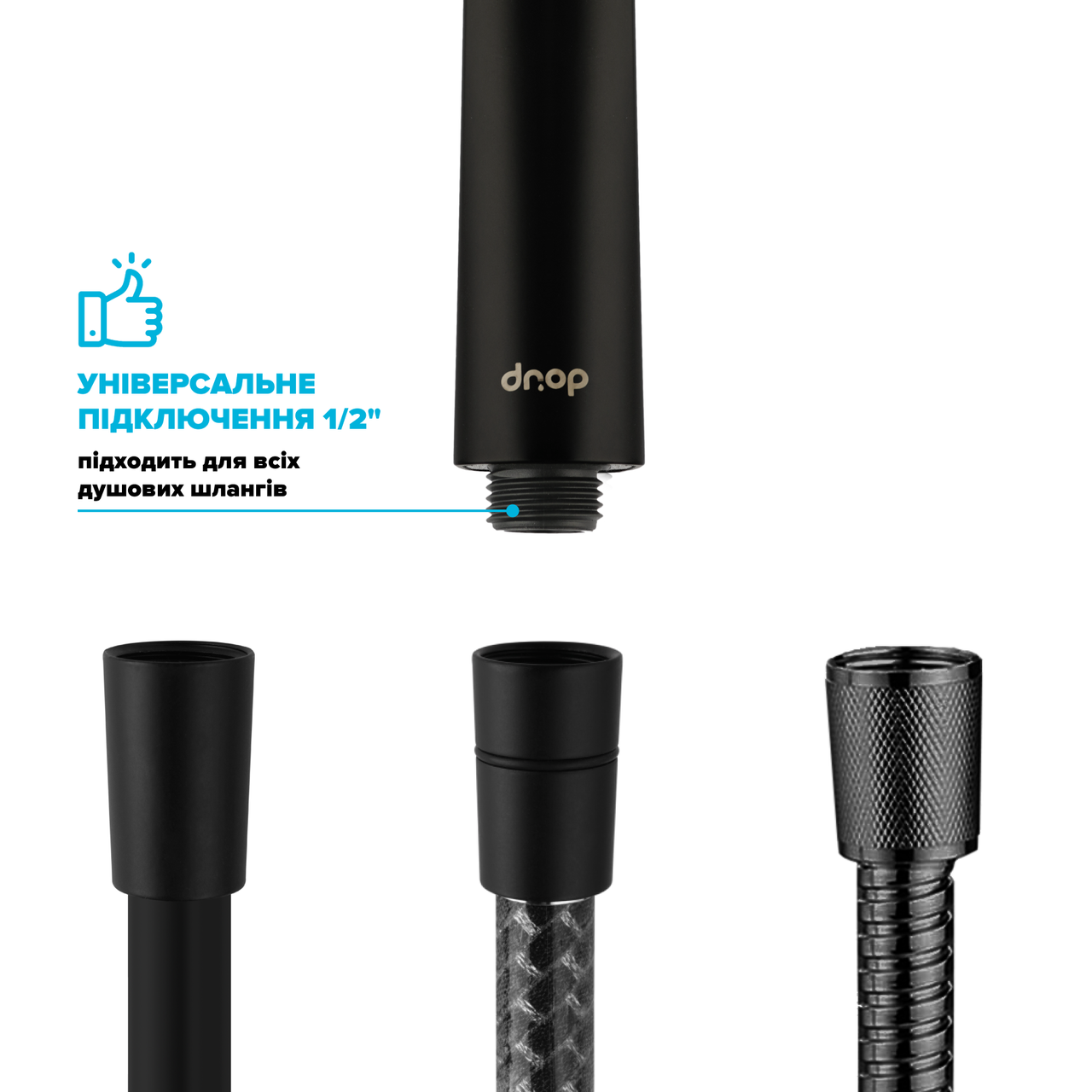 Воронка душевая водосберегающая Drop SPA3F-MULTI120BL X-CROSS со SPA потоками (24237586) - фото 7