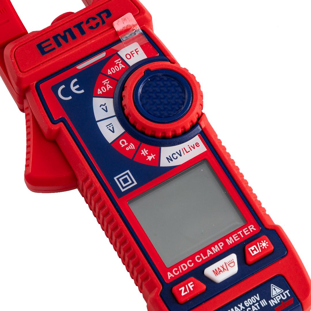 Клещи токовые EMTOP EDMR762002 DC/AC - фото 4 Клещи токовые EMTOP EDMR762002 DC/AC - фото 4