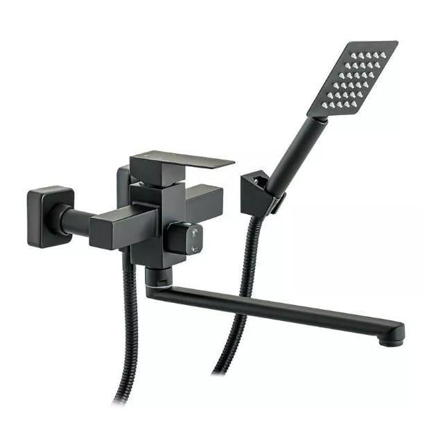 Смеситель для ванны Wezer PRO7-02 Black (58172)