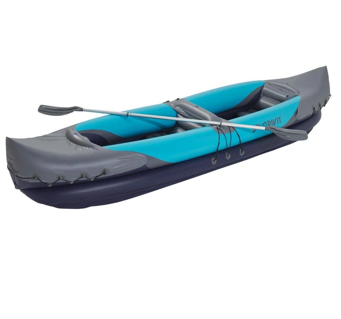 Байдарка надувная двухместная Crivit KB-14085 325×76×48 см до 160 кг (CRIVIT KB-14085)