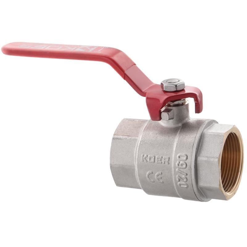 Кран кульовий KOER KR.214 1 1/2" ГГР латунь (OL-KR0021)