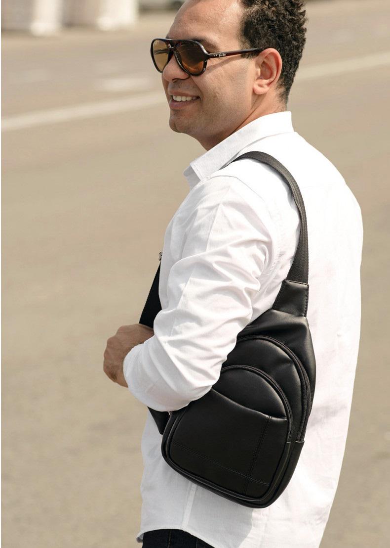 Сумка через плечо слинг Sambag Brooklyn SSH Black (83111002) - фото 2 Сумка через плечо слинг Sambag Brooklyn SSH Black (83111002) - фото 2