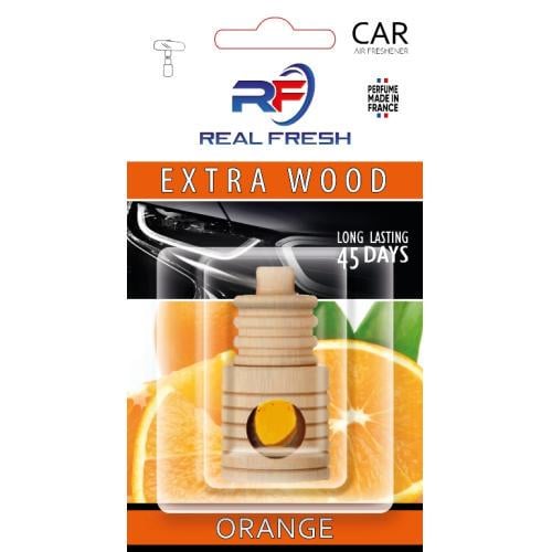 Освежитель воздуха REAL FRESH EXTRA WOOD Orange жидкий 5 мл