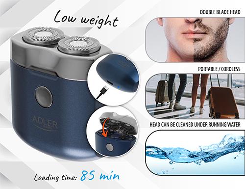 Бритва дорожня Adler AD 2937 USB (id_1632) - фото 2