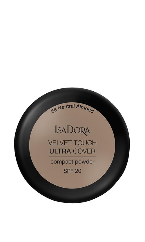 Пудра компактна для обличчя IsaDora Velvet Touch Ultra Cover Пудра 68 Neutral Almond (26333)