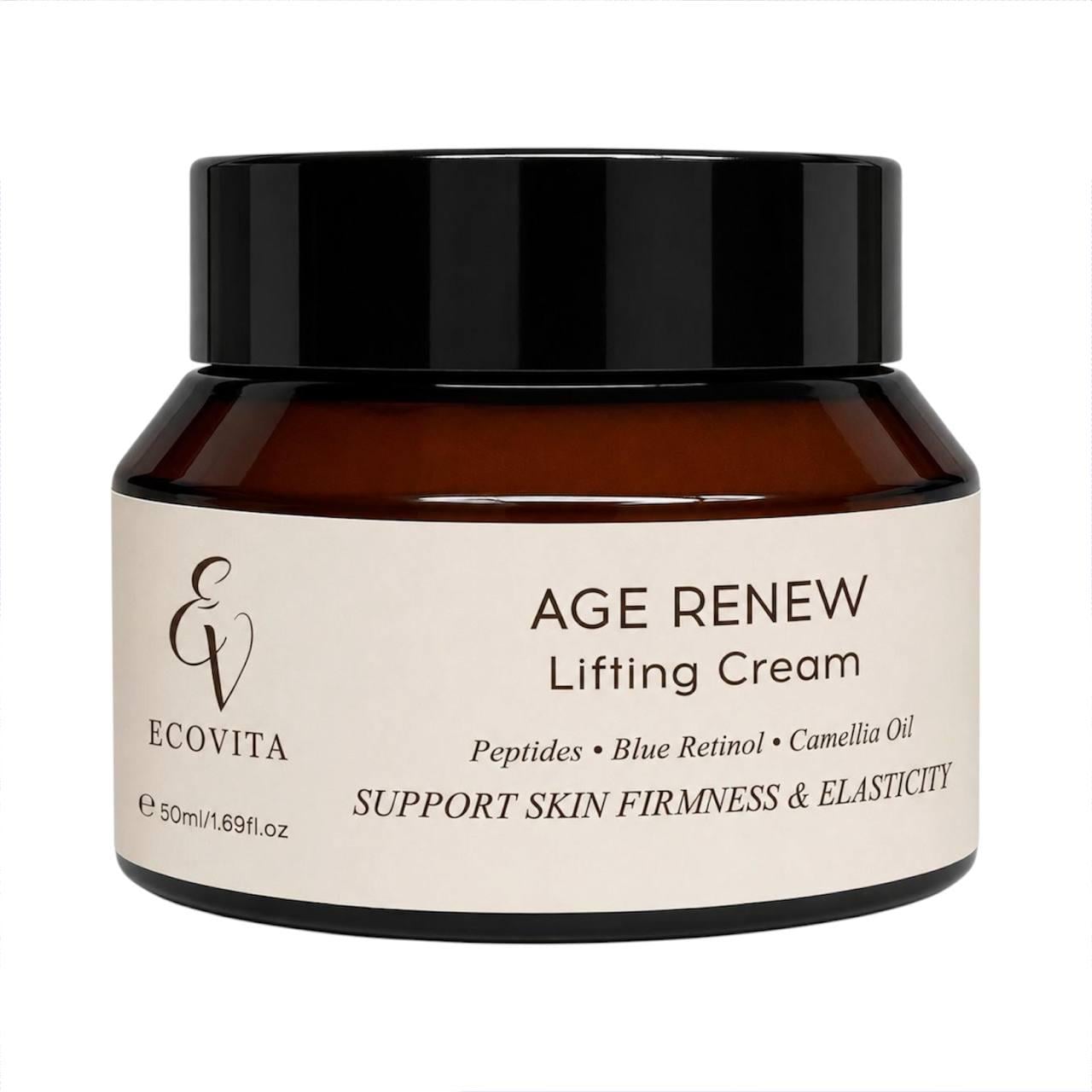 Крем-ліфтинг для обличчя ремоделюючий Ecovita AGE RENEWEN AGE RENEW Peptide Complex Remodeling Lifting Cream 50 г (37897259)