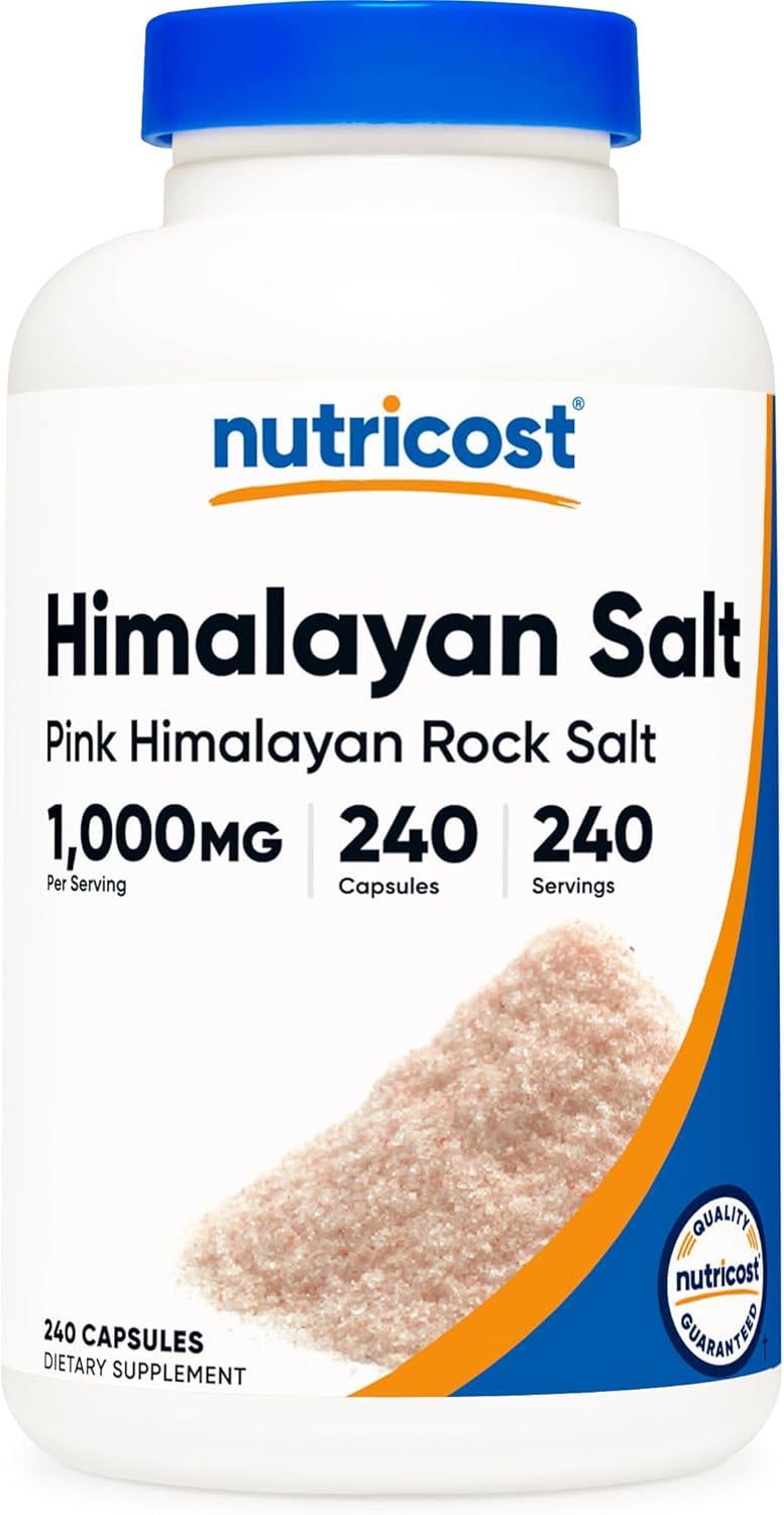 Гималайская соль Nutricost 240 кап. 1000 мг