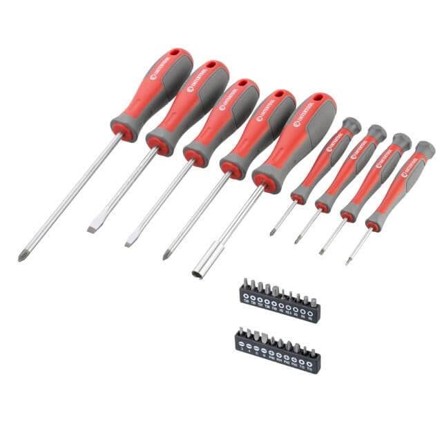 Набор отверток Intertool VT-3329 с комплектом насадок 29 ед.