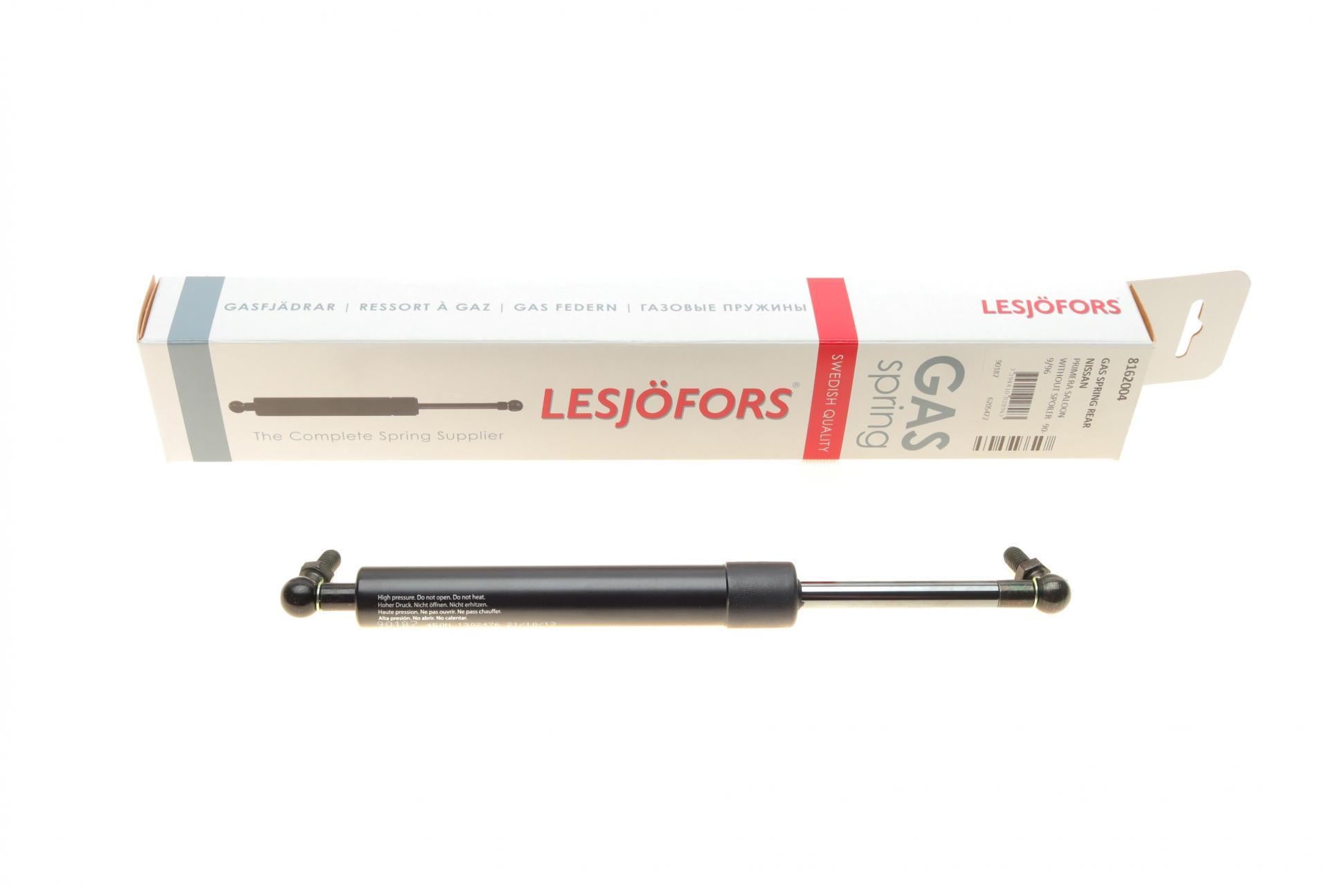 Амортизатор крышки багажника LESJOFORS для Nissan Primera 90-96 седан без спойлера (8162004)