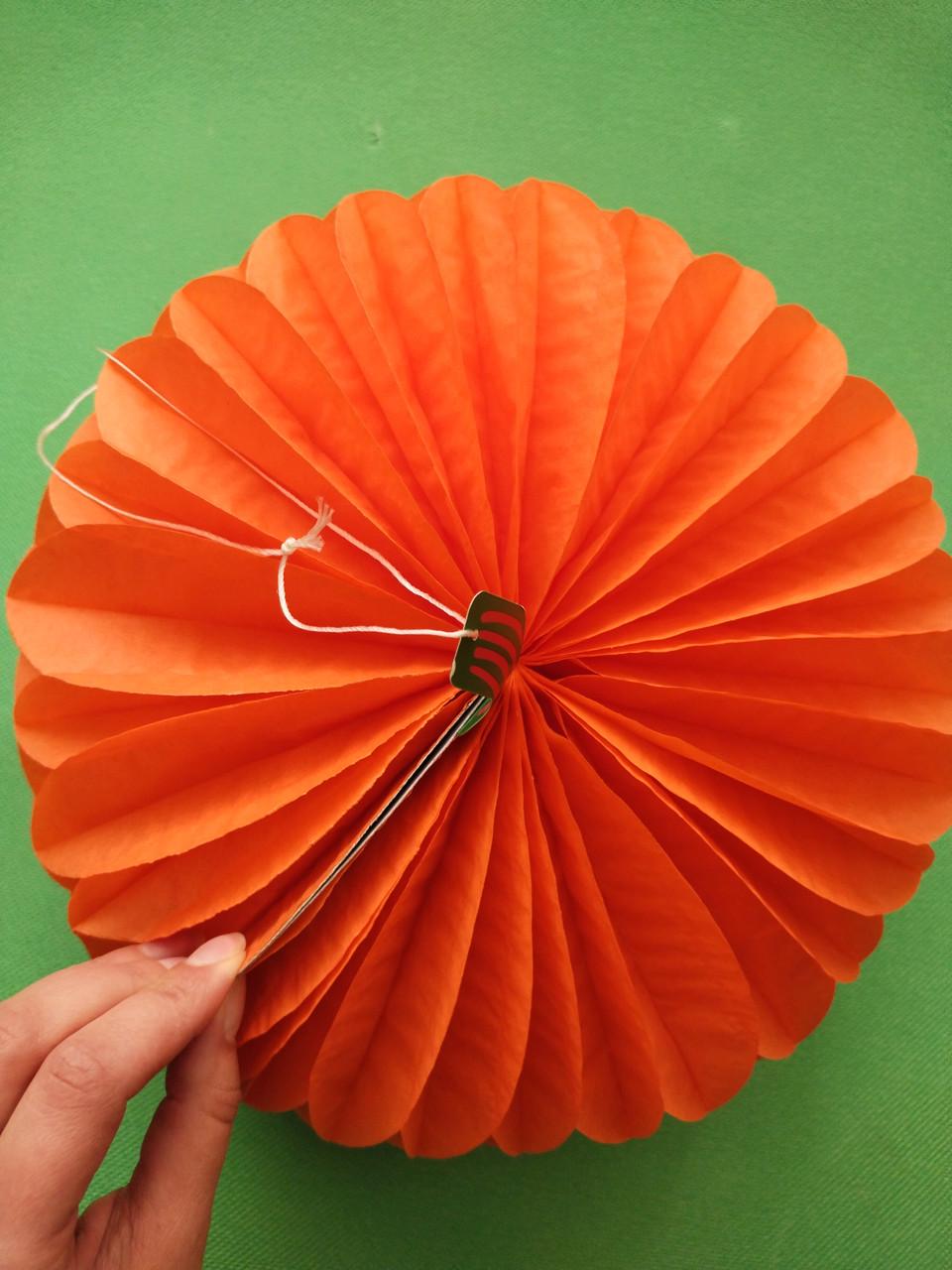 Гирлянда на Хэллоуин Тыква 30 см Оранжевый (601673) - фото 4