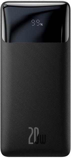 Повербанк BASEUS Bipow Digital Display 20000 mAh 20W Black - фото 2