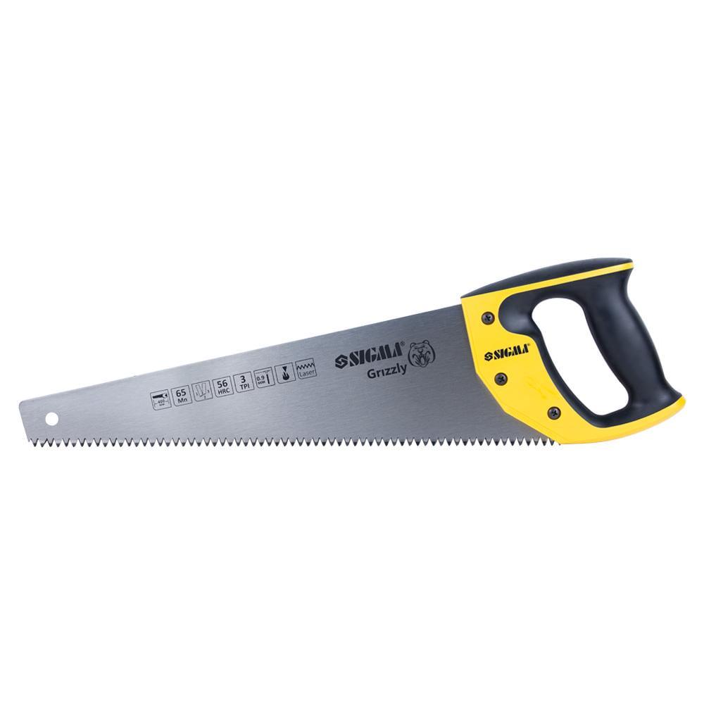 Ножовка по дереву Sigma 4400811 3TPI Grizzly 400 мм (56725)