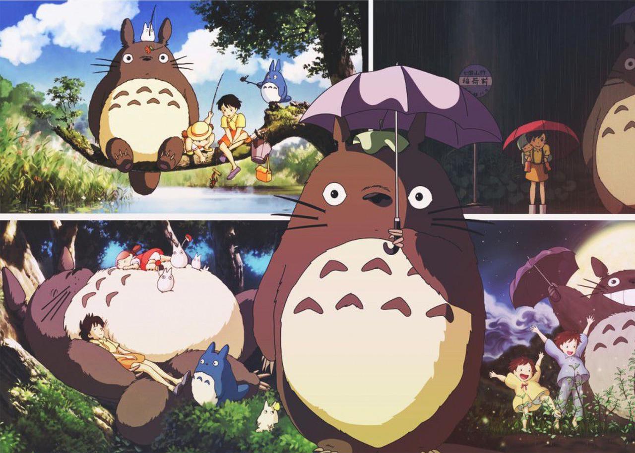Картина GeekLand My Neighbor Totoro сцены с фильма (NT 09.034)