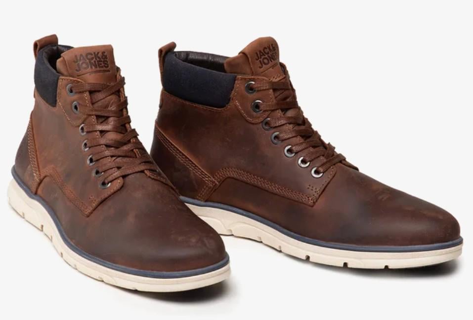 Черевики чоловічі Jack & Jones р. 44 12159513х70 см Коричневий