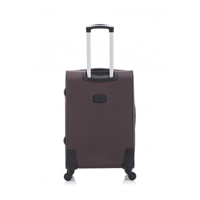Валіза Bonro Tourist 4 колеса велика Коричневий (2761308524) - фото 3 Валіза Bonro Tourist 4 колеса велика Коричневий (2761308524) - фото 3