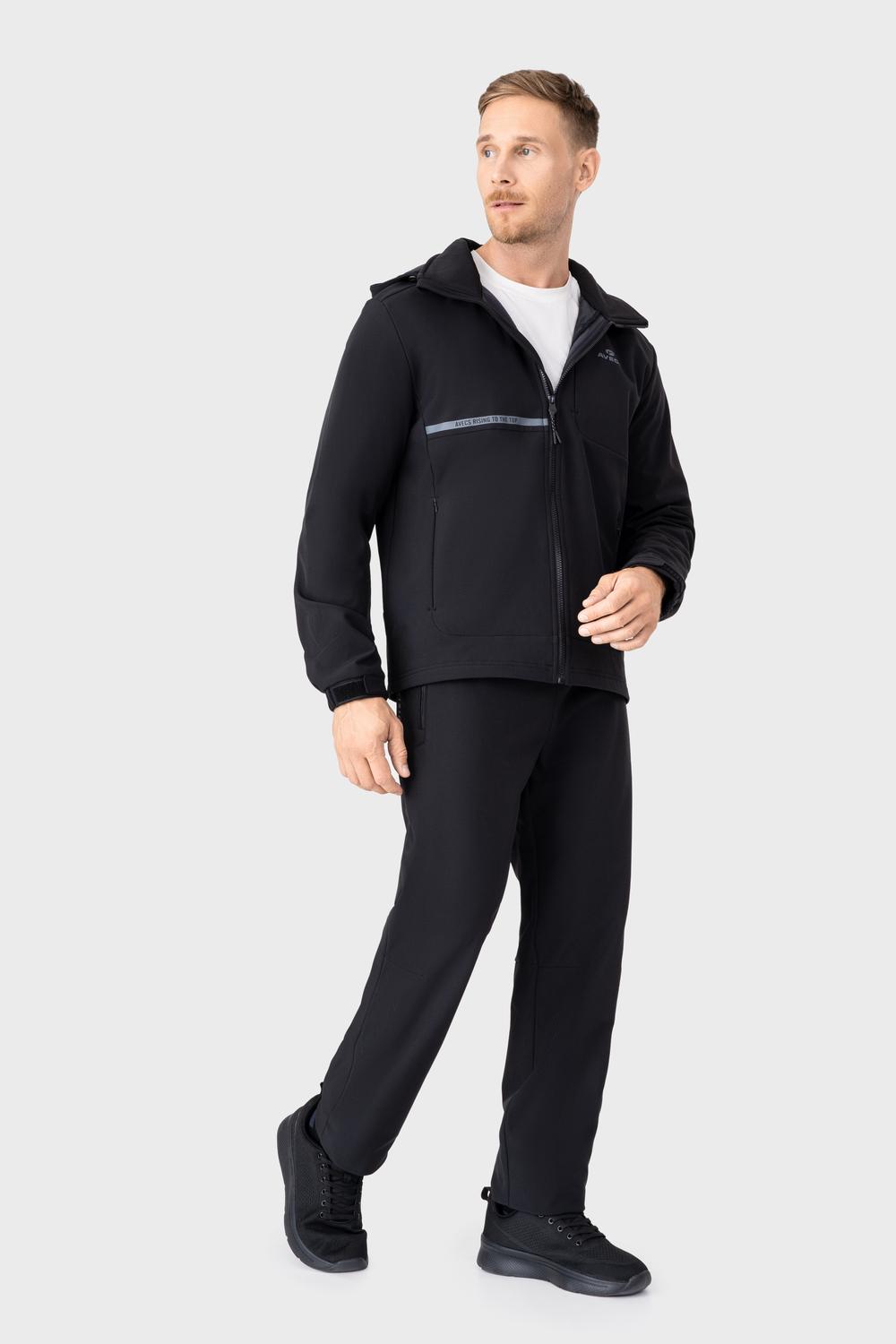 Ветровка Avecs 50435/1-M Черный - фото 6 Ветровка Avecs 50435/1-M Черный - фото 6