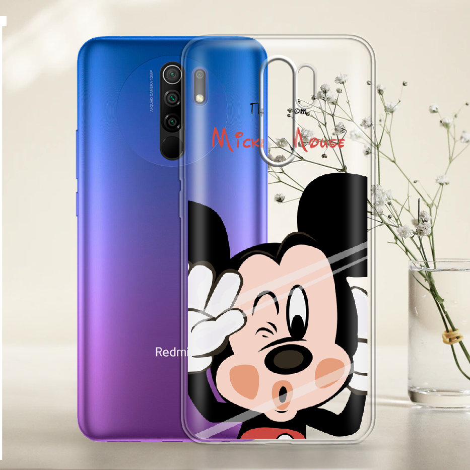 Чехол BoxFace Xiaomi Redmi 9 Mister M Прозрачный силикон (40233-cc58-40233) - фото 2