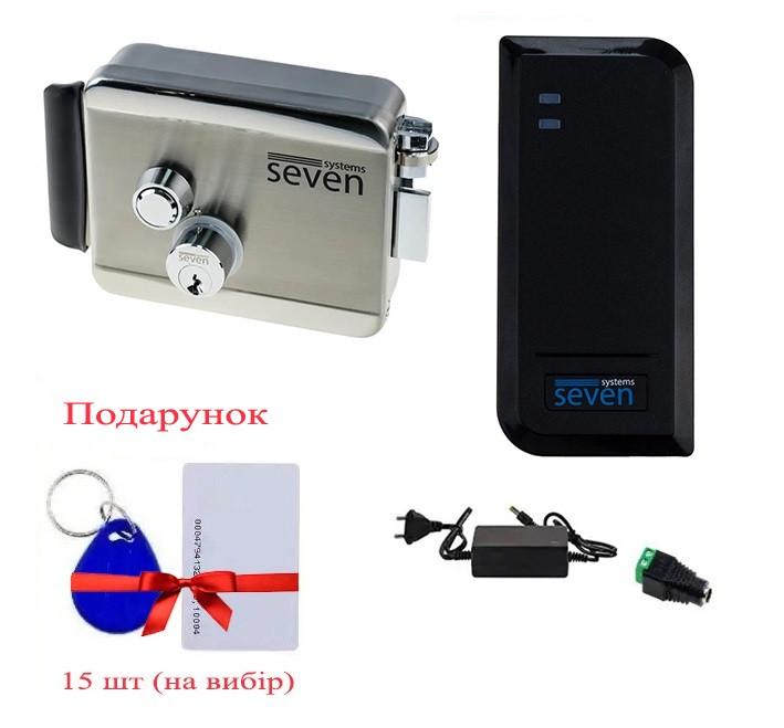 Комплект контролю доступу SEVEN KA-7809 з електромеханічним замком (KA7809) - фото 7 Комплект контролю доступу SEVEN KA-7809 з електромеханічним замком (KA7809) - фото 7