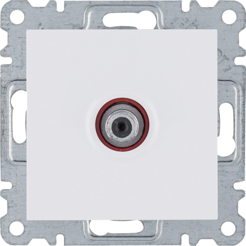 Розетка SAT Hager Lumina Белый (WL3230)