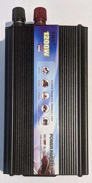 Перетворювач напруги TBE 12-220V 1200 W (000022179) - фото 2 Перетворювач напруги TBE 12-220V 1200 W (000022179) - фото 2